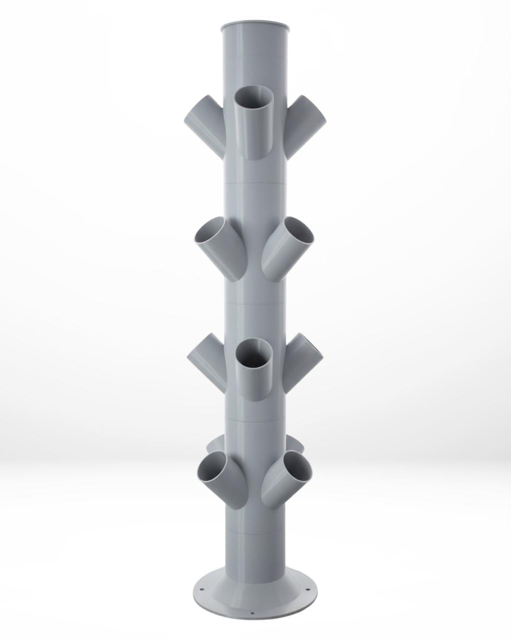 16-Plant Vertical Hydroponic Tower System