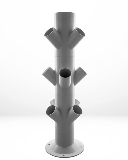 12-Plant Vertical Hydroponic Tower System