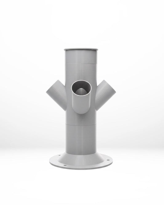 4-Plant Vertical Hydroponic Tower System